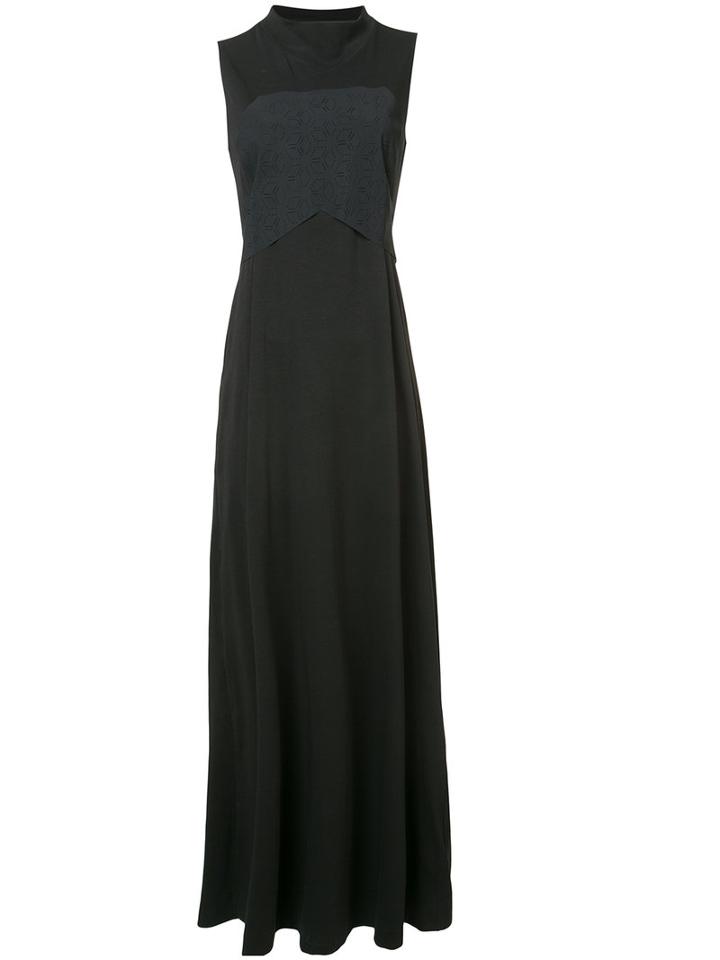 Y-3 - Long Sleeveless Jersey Dress - Women - Cotton/spandex/elastane - M, Black, Cotton/spandex/elastane