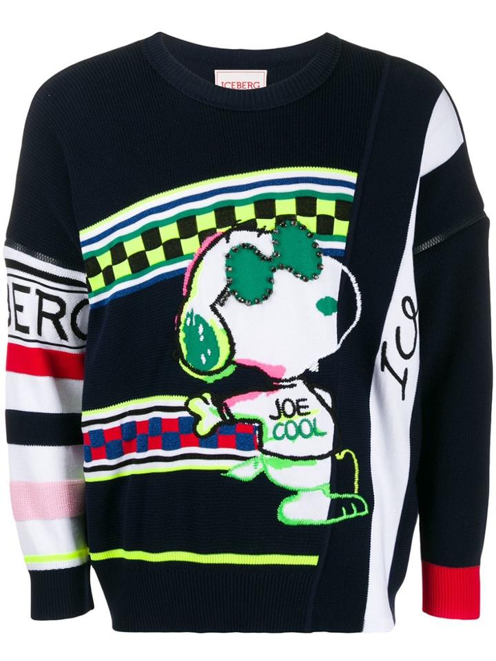 Iceberg Snoopy Jumper - Blue