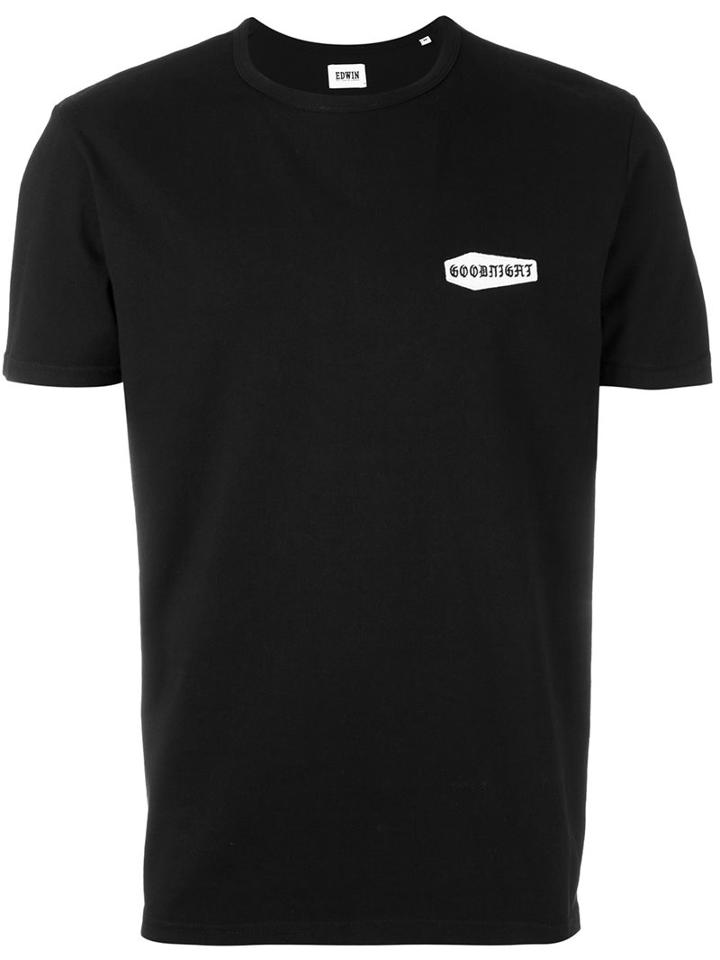 Edwin Chest Patch Shortsleeved T-shirt