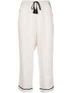 Morgan Lane Petal Track Pants - White