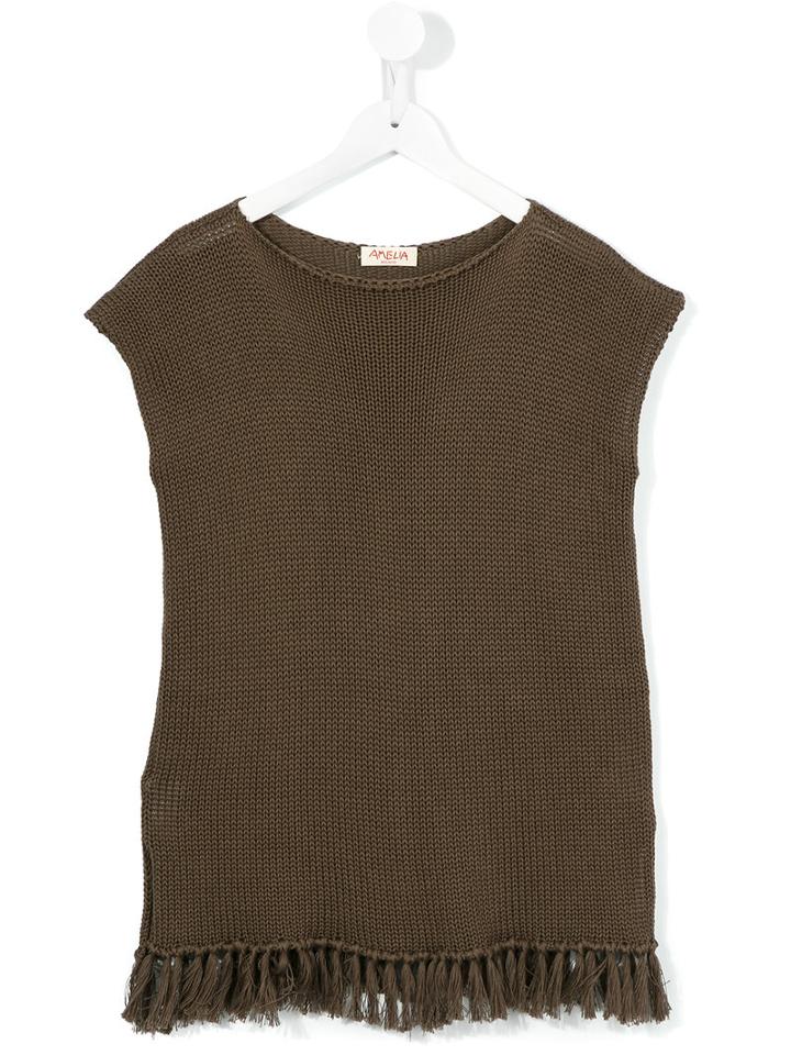 Amelia Milano Glory T-shirt, Girl's, Size: 6 Yrs, Brown