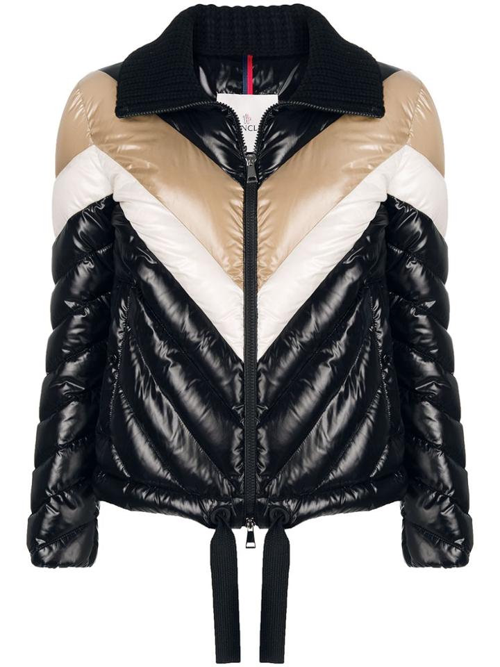 Moncler Albatros Ribbed Collar Jacket - Black