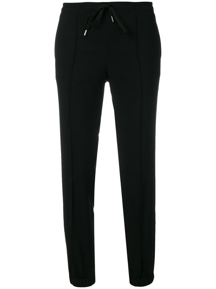 Ermanno Scervino Side Stripe Tapered Joggers - Black