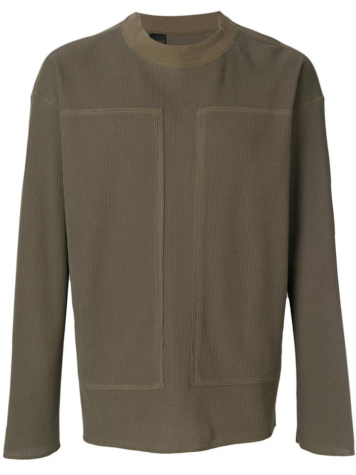 N. Hoolywood Ribbed Sweatshirt - Green