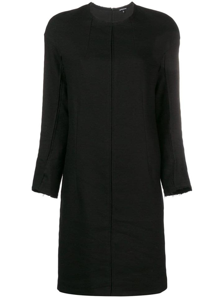Ann Demeulemeester Structured Dress - Black