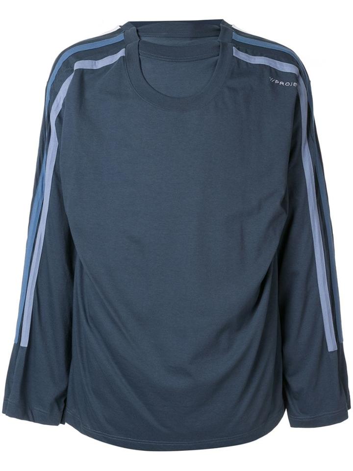 Y/project Five-layer Sweatshirt - Blue