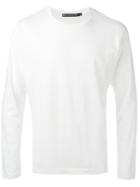 Issey Miyake - Crew-neck Top - Men - Cotton - 5, White, Cotton