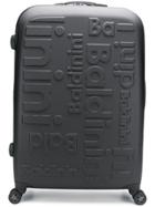 Baldinini Set 315 Logo Embossed Suitcase - Black