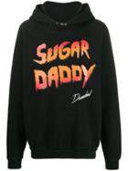 Domrebel Sugar Daddy Print Hoodie - Black