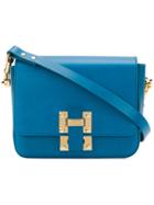 Sophie Hulme The Quick Small Crossbody Bag - Blue