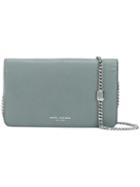 Marc Jacobs Perry Wallet Crossbody Bag, Women's, Blue, Leather