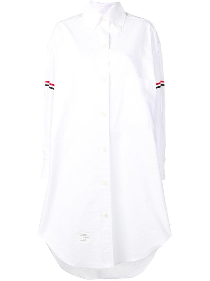 Thom Browne 200% Oxford Armband Shirt - White