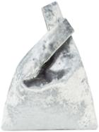 Hayward Metallic Mini Shopper - Grey