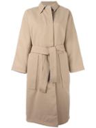 Opening Ceremony Single Breasted Coat, Women's, Size: Small, Nude/neutrals, Cotton/polyester/virgin Wool/viscose