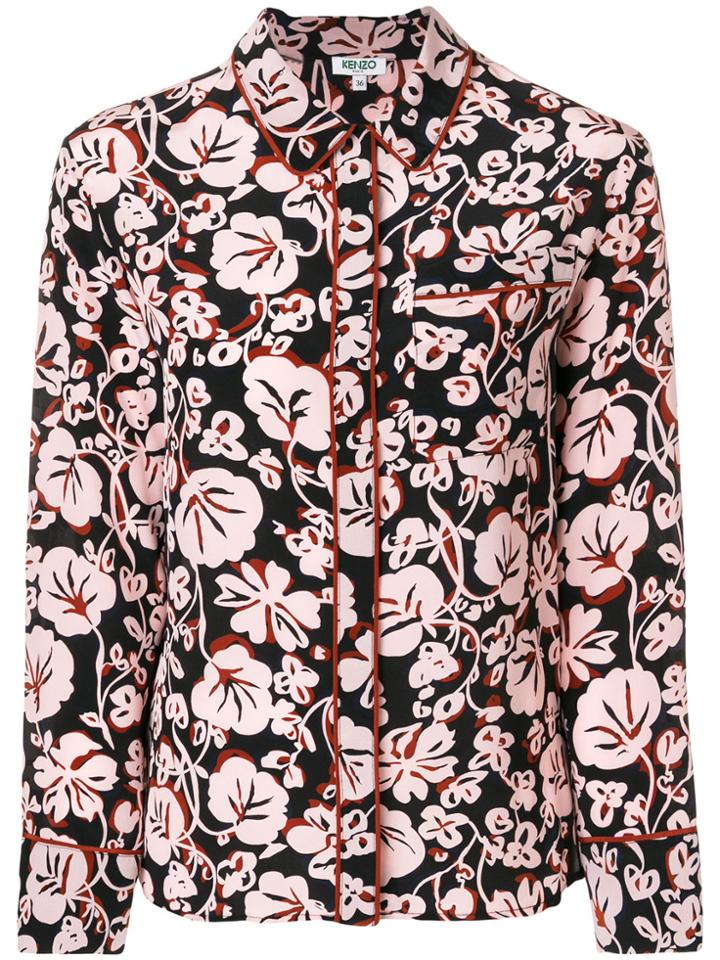 Kenzo Floral Leaf Shirt - Multicolour