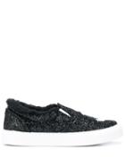 Chiara Ferragni Wink Slip-on Shoes - Black