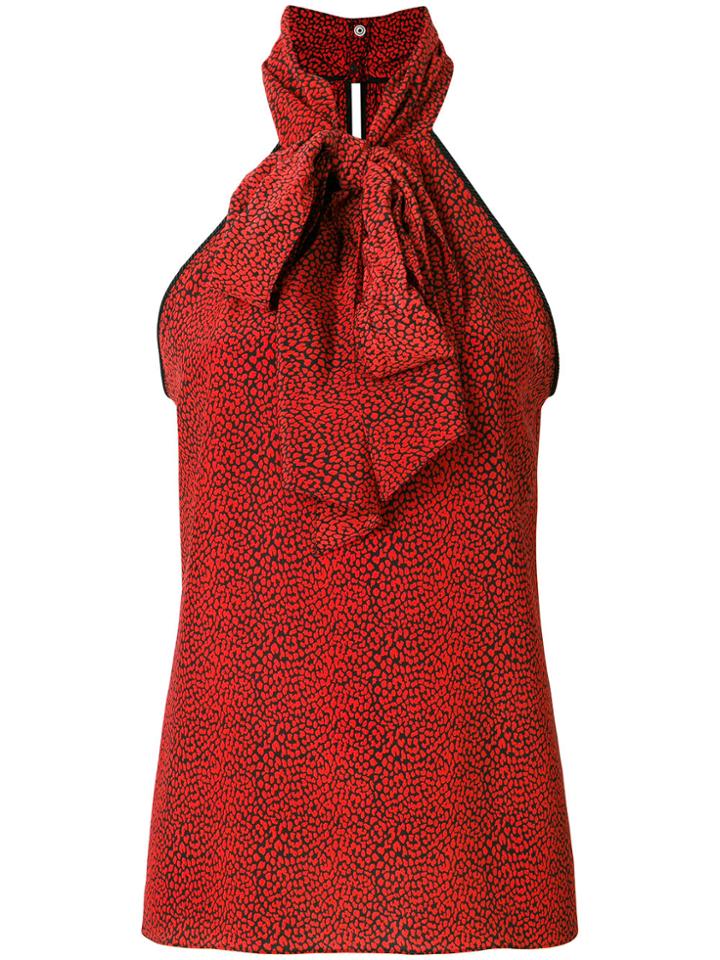 Philosophy Di Lorenzo Serafini Printed Halter-neck Tank - Red