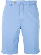 Hackett Bermuda Shorts, Men's, Size: 38, Blue, Cotton/spandex/elastane