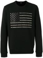 Just Cavalli Studded Knitted Sweater, Men's, Size: Small, Black, Cotton