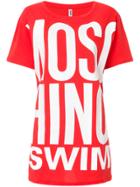 Moschino Moschino Swim T-shirt Dress - Red