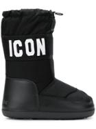 Dsquared2 Icon Snow Boots - Black