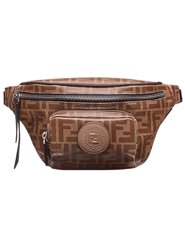 Fendi Monogram Belt Bag - Brown
