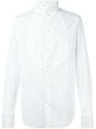 Emporio Armani Tuxedo Shirt, Men's, Size: 40, White, Cotton