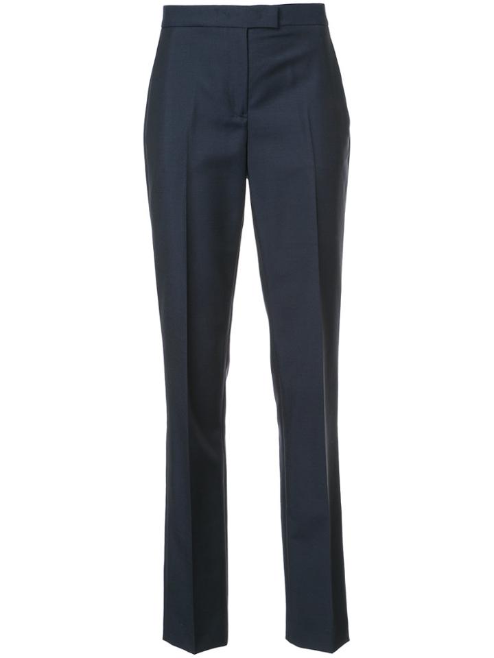 Jil Sander Slim Fit Tailored Trousers - Blue