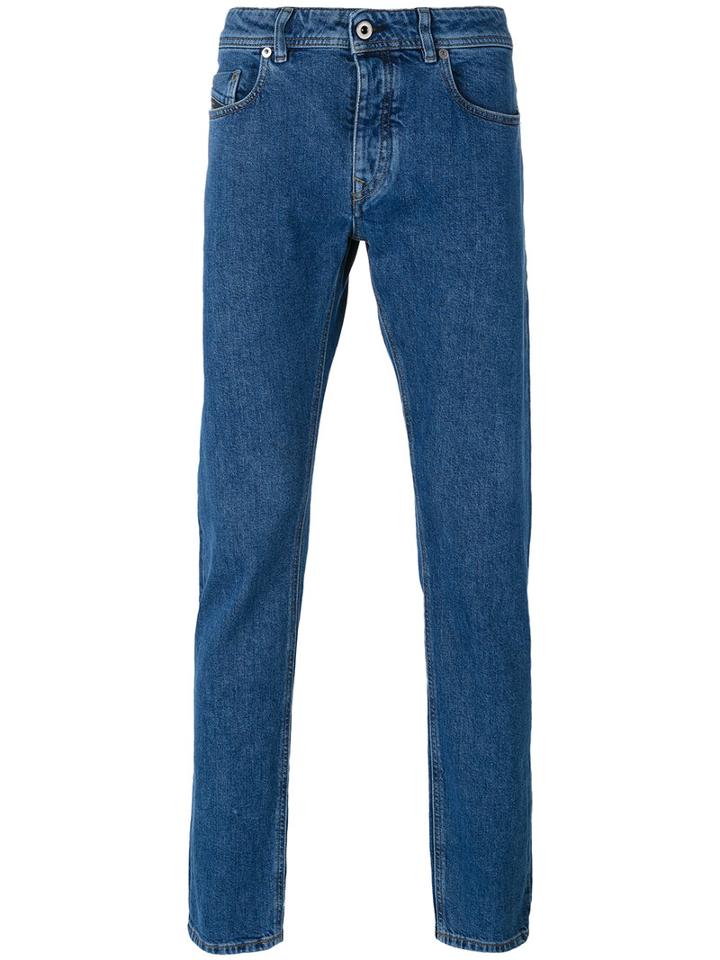Diesel Black Gold - Straight Leg Jeans - Men - Cotton/spandex/elastane - 28, Blue, Cotton/spandex/elastane