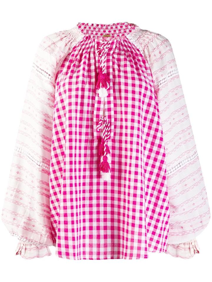 Dodo Bar Or Loose-fit Printed Blouse - Pink