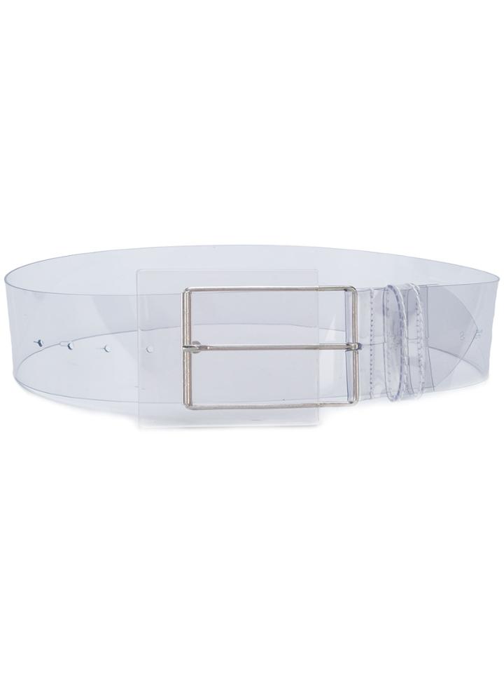 Maison Margiela Wide Buckle Belt - Nude & Neutrals