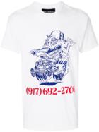 Call Me 917 Printed T-shirt - White