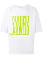 Ex Infinitas - Exwax Printed T-shirt - Men - Cotton - L, White, Cotton
