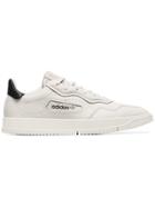 Adidas White Super Court Leather Low-top Sneakers - Neutrals