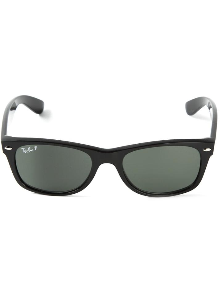 Ray-ban Rectangle Frame Sunglasses - Black