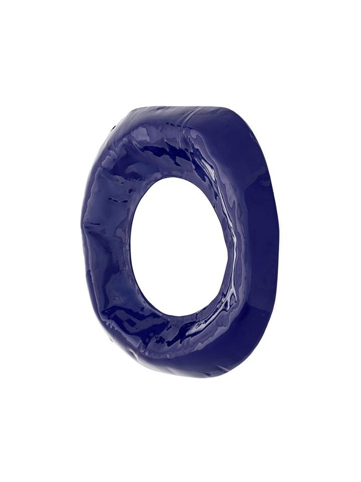 Marni Oversized Enamel Bangle - Blue