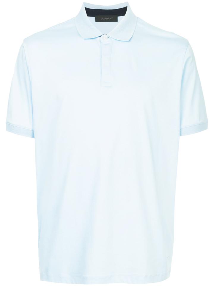 D'urban Classic Plain Polo Shirt - Blue