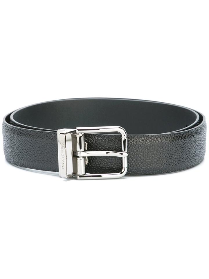 Dolce & Gabbana Classic Belt, Men's, Size: 110, Leather