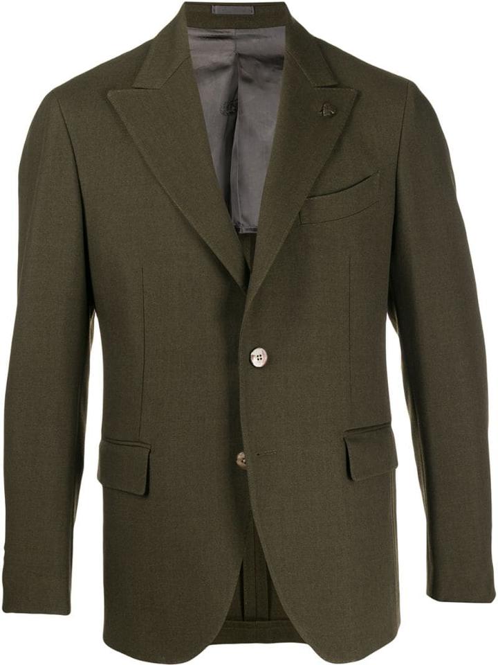 Gabriele Pasini Single-breasted Blazer - Green