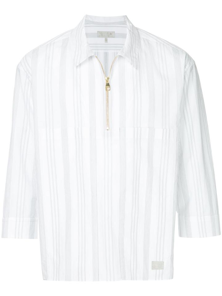 A(lefrude)e Striped Shirt - White