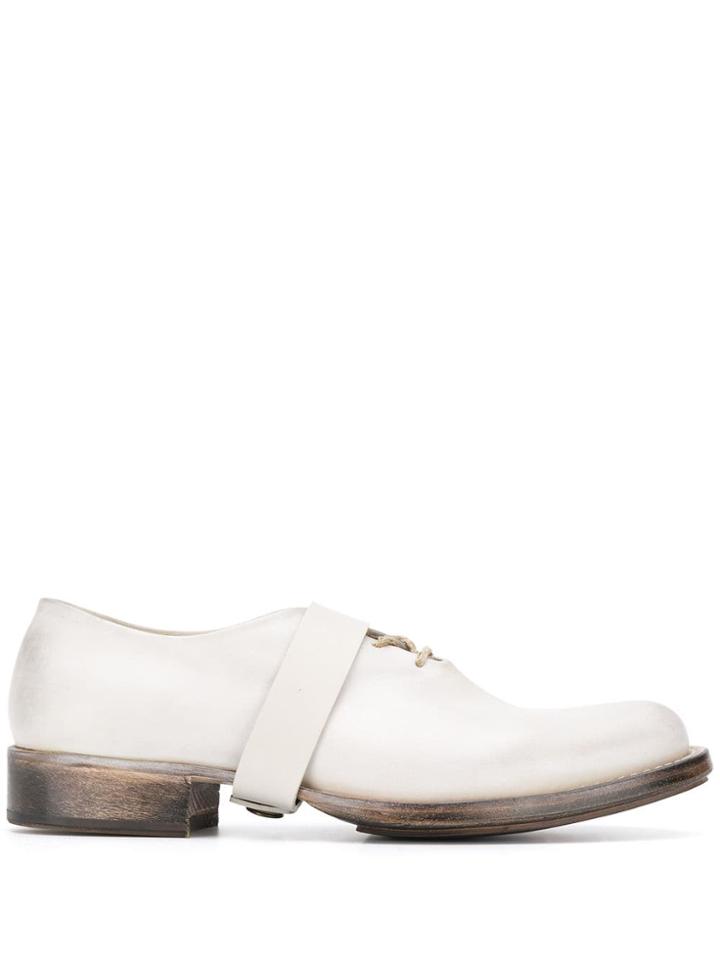 Cherevichkiotvichki Strap-detail Derby Shoes - Neutrals