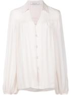 Prabal Gurung 'poet' Shirt, Women's, Size: 2, White, Silk