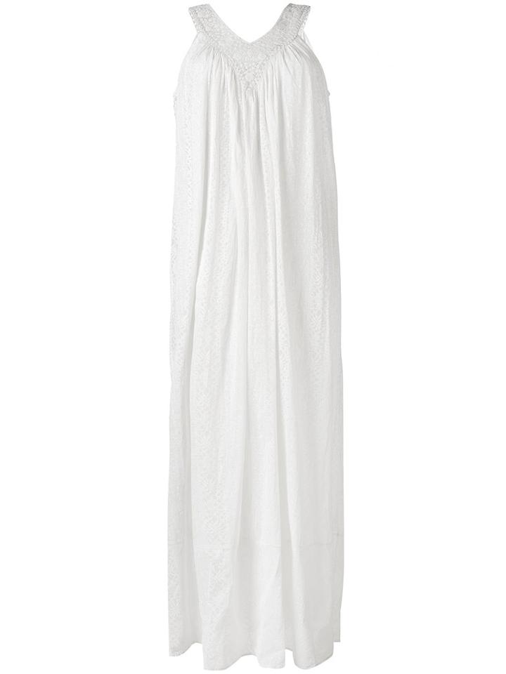 Mes Demoiselles - Dolores Maxi Dress - Women - Cotton - 40, White, Cotton