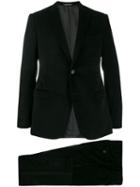 Emporio Armani Corduroy Two Piece Suit - Black