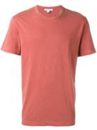 James Perse Round Neck T-shirt, Men's, Size: 1, Yellow/orange, Cotton