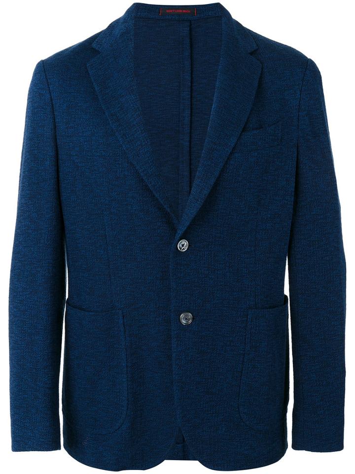 The Gigi - Two-button Blazer - Men - Viscose - 50, Blue, Viscose