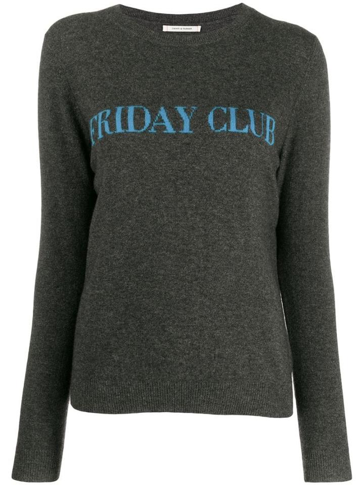Chinti & Parker Slim-fit Jumper - Grey