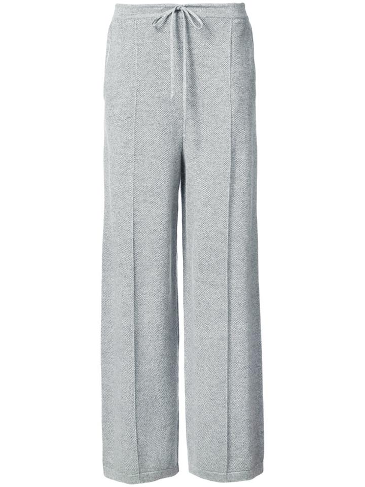 Oscar De La Renta Flared Trousers - Grey