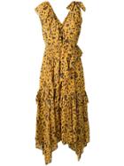 Ulla Johnson Dania Midi Dress - Yellow