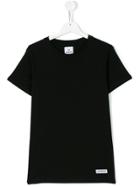 Les (art)ists Kids Teen Parisian Boys Rear Print T-shirt - Black
